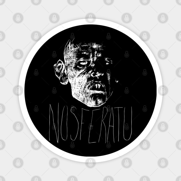 Nosferatu Magnet by fakebandshirts